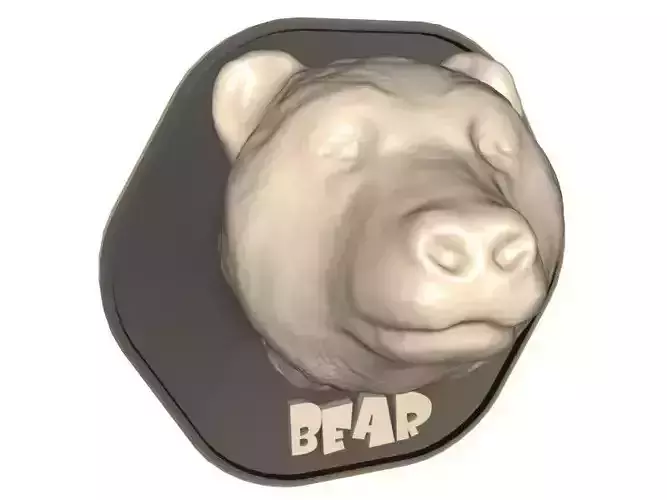 Animal Head Bear