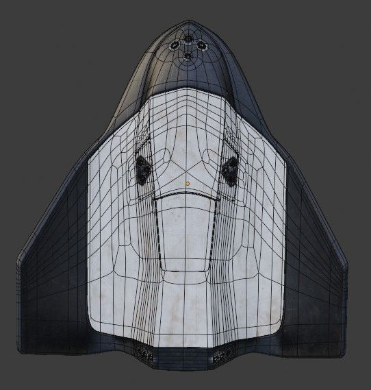 Spcaceship Concept 3D model_16