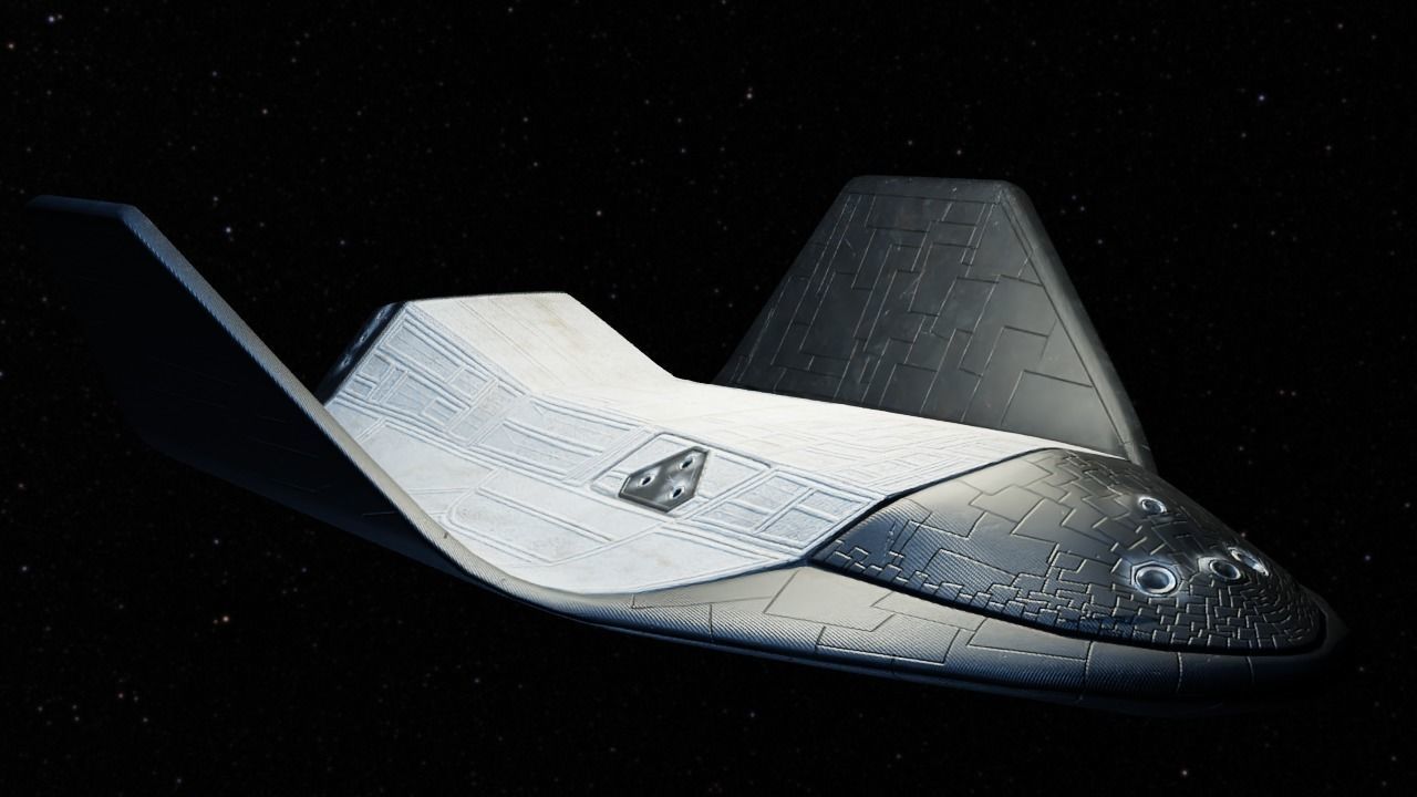 Spcaceship Concept 3D model_3