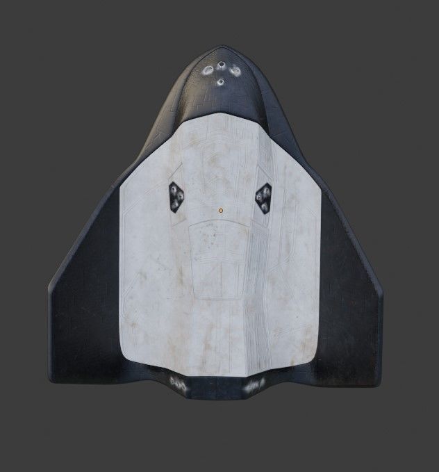 Spcaceship Concept 3D model_17