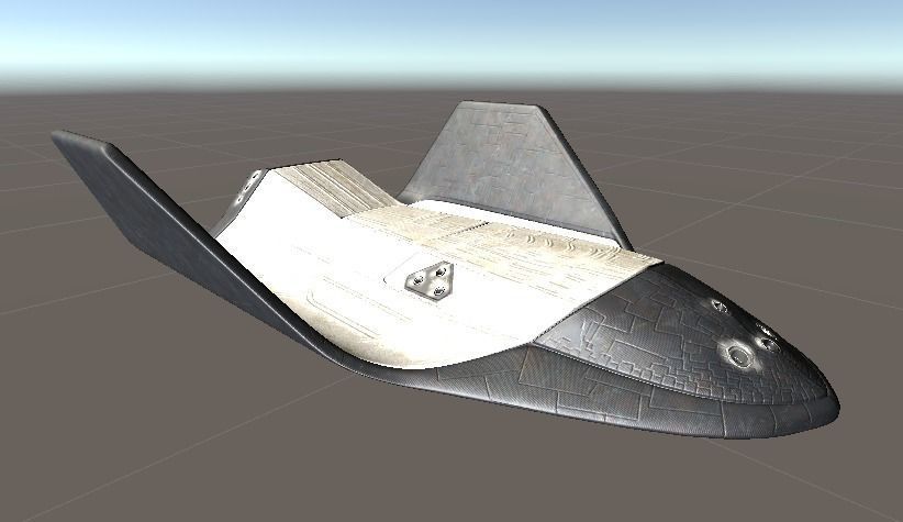 Spcaceship Concept 3D model_8