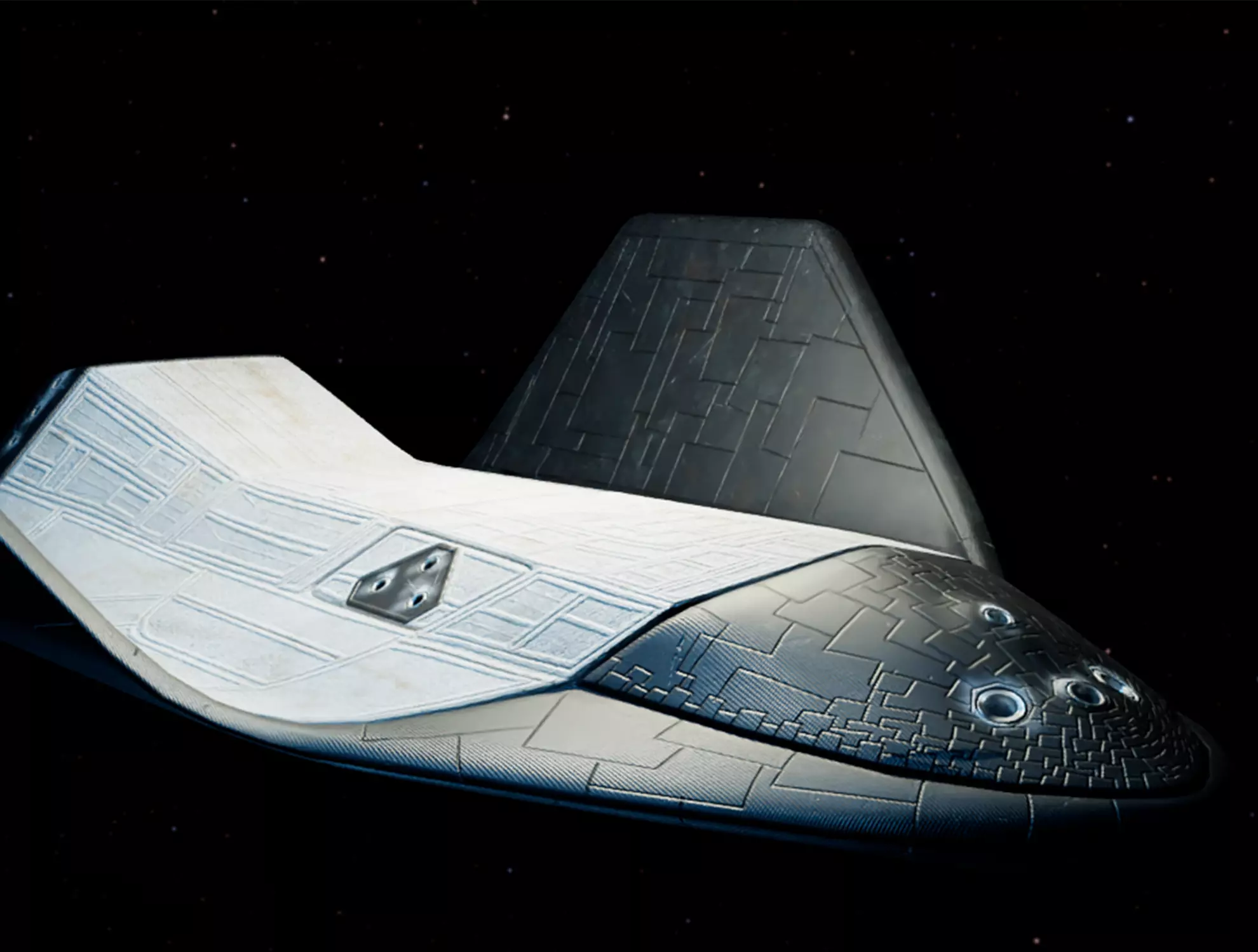 Spcaceship Concept 3D model_0