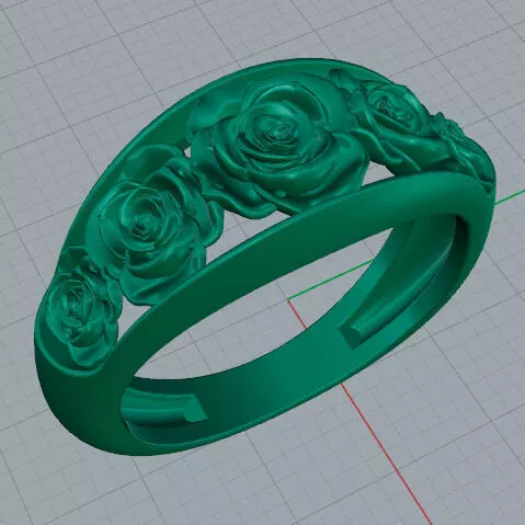 Anel 5 Flores Martell 20036 3D print model