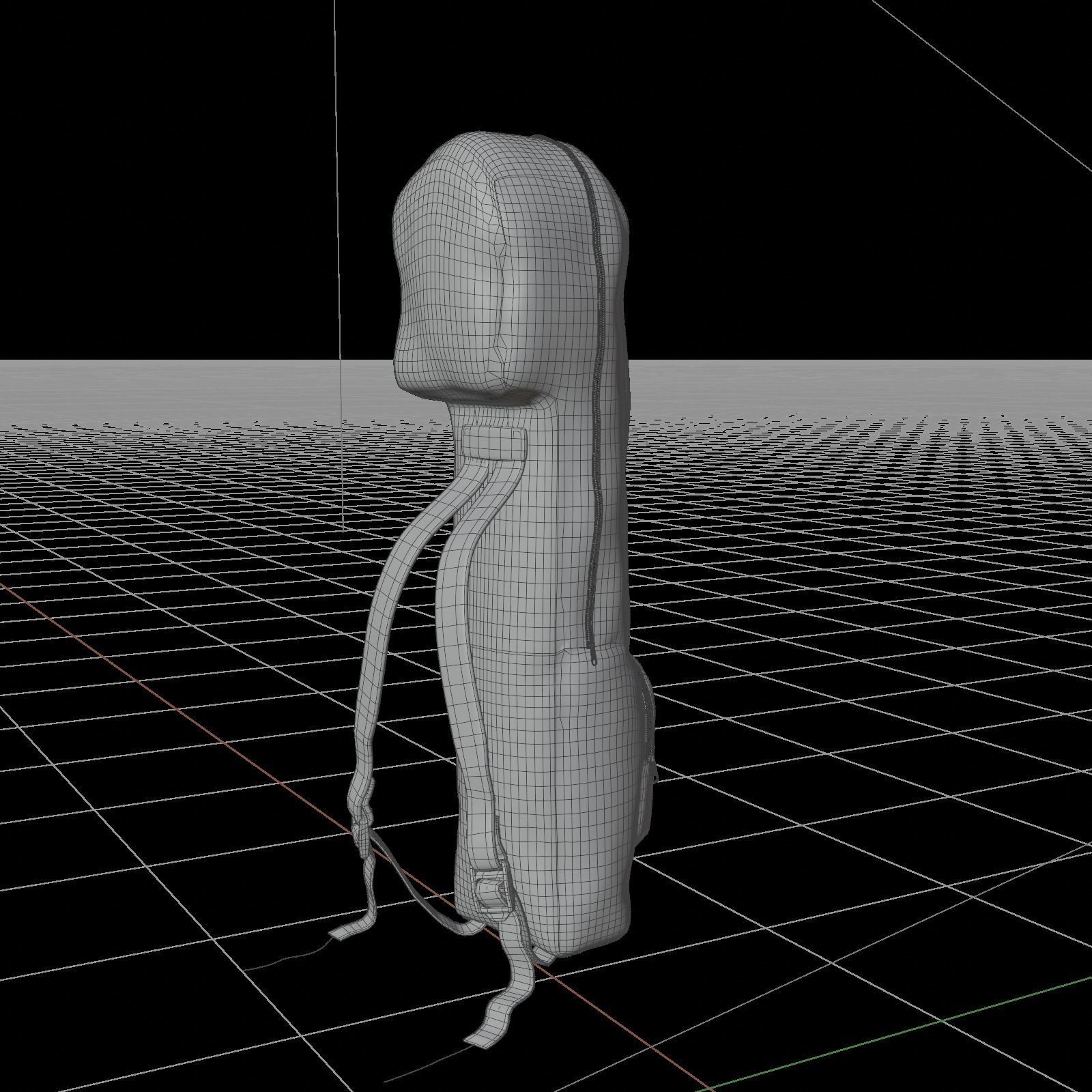 Portable Oxygen Cylinder Kit 3D model_7