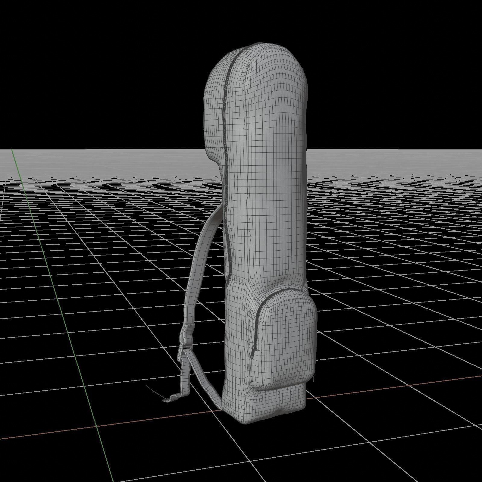 Portable Oxygen Cylinder Kit 3D model_8