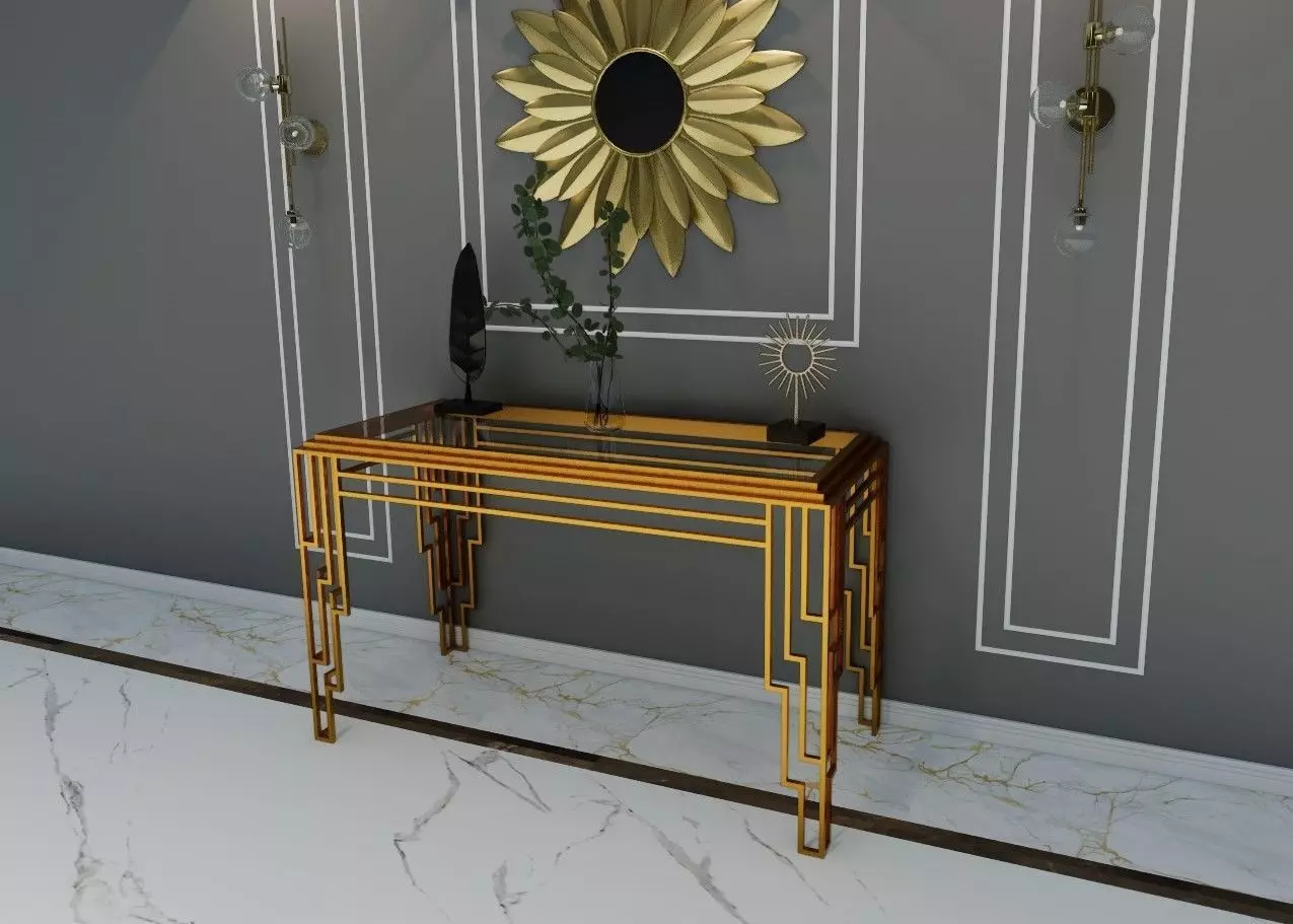 Console table -Revit 2020- Free 3D model_0
