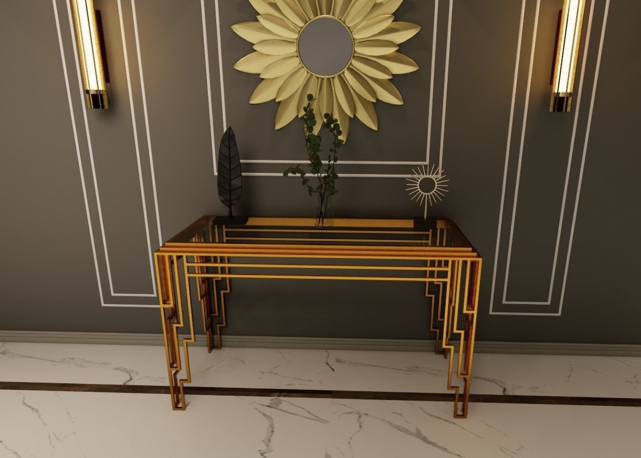 Console table -Revit 2020- Free 3D model_1