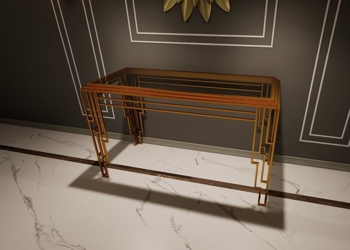 Console table -Revit 2020- Free 3D model_3