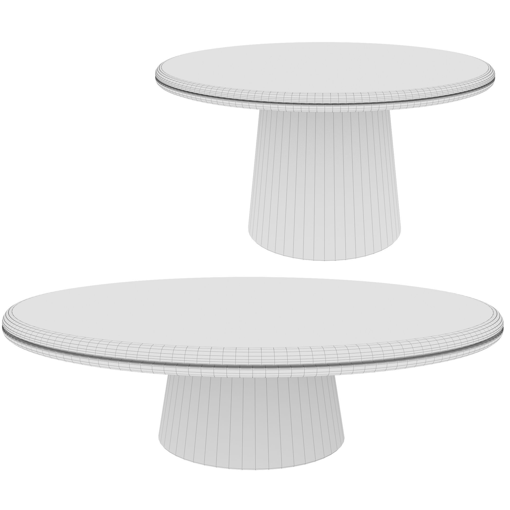 Table Meridiani LEON by Andrea Parisio 3D model_4