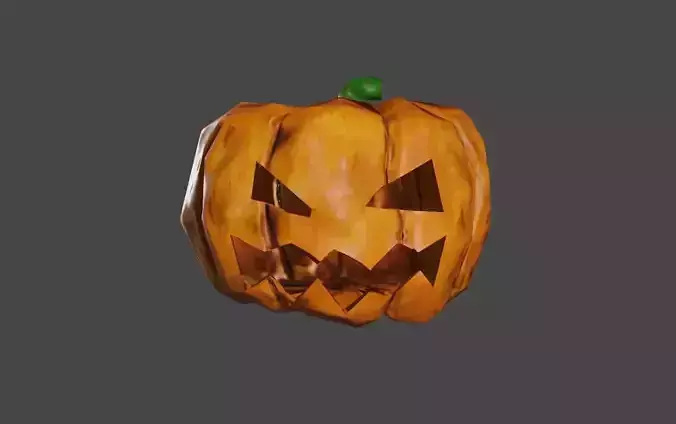 Pumpkin Head Halloween - PBR - Cabeca Abobora