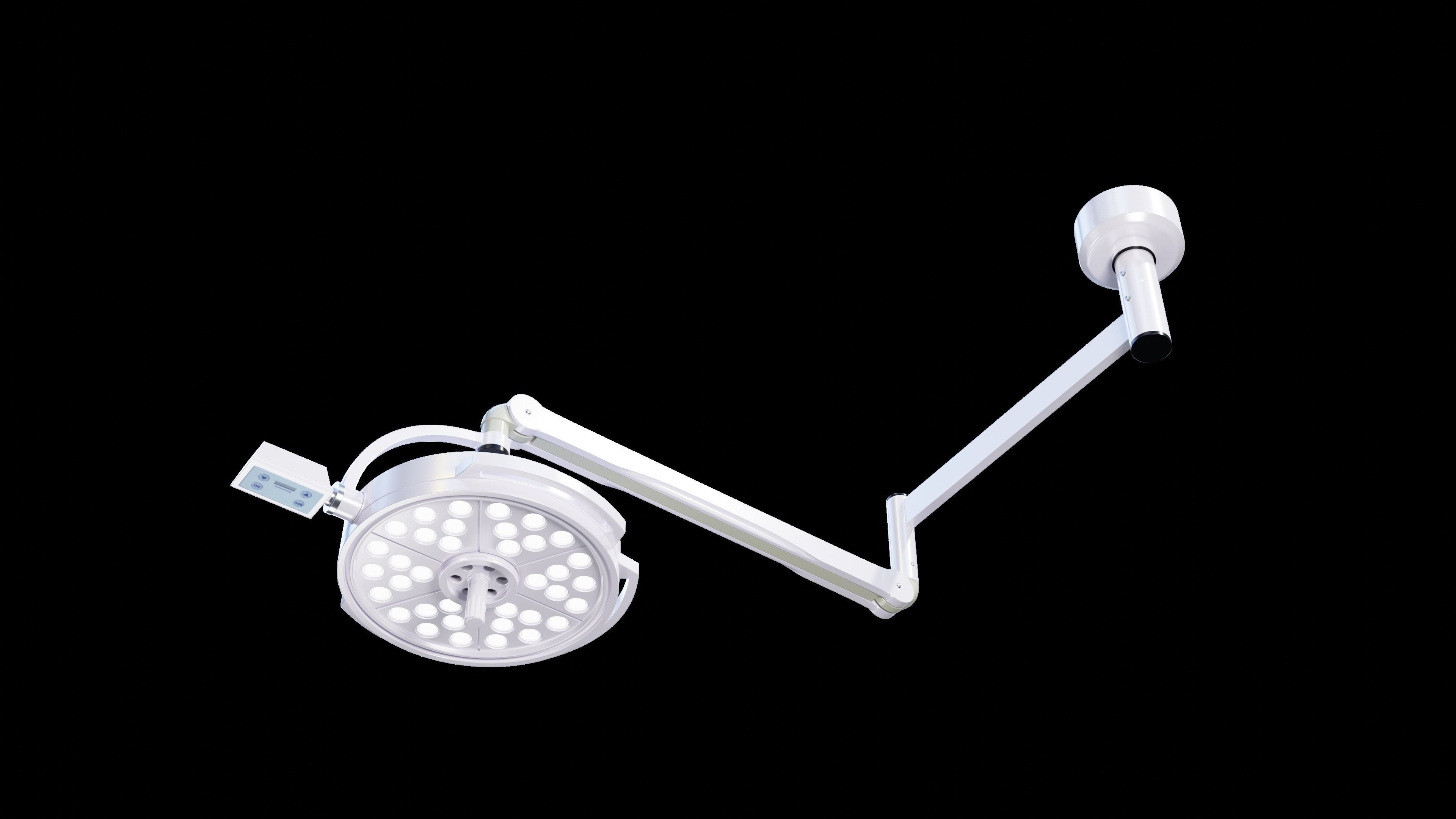 Surgical lighting 3D model_6