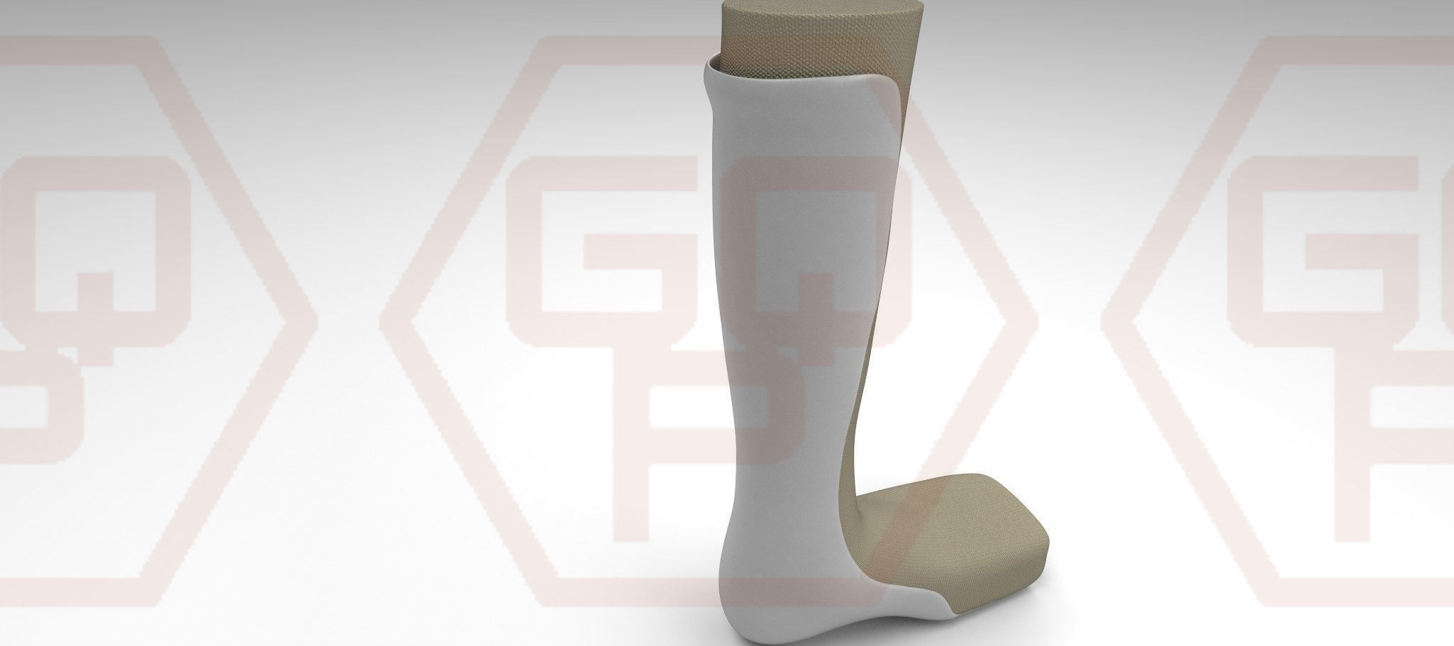 Orthopedic corset and Afo 3D Model Collection_14