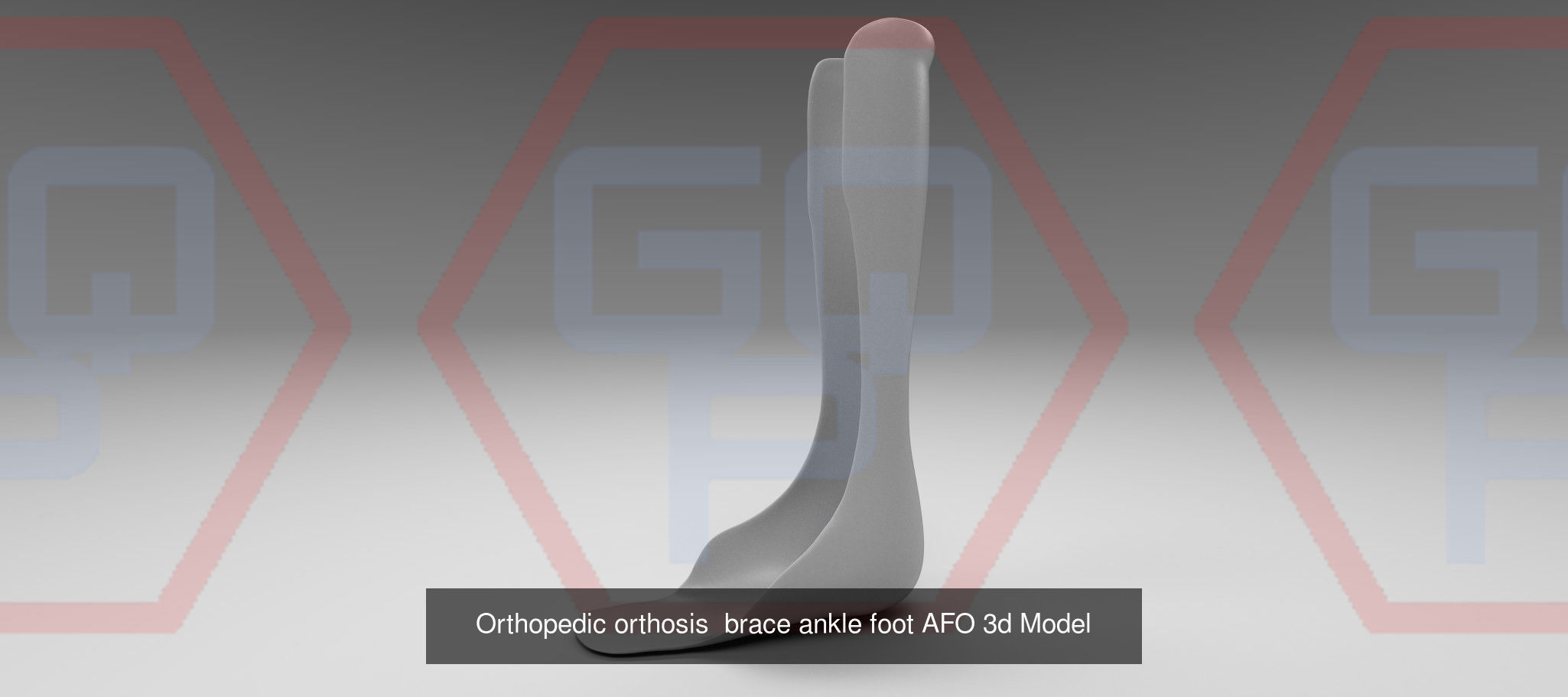 Orthopedic corset and Afo 3D Model Collection_2