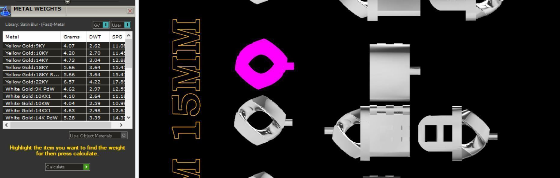 cuban chain and lock NEW  FASHION  STL  3D model_9