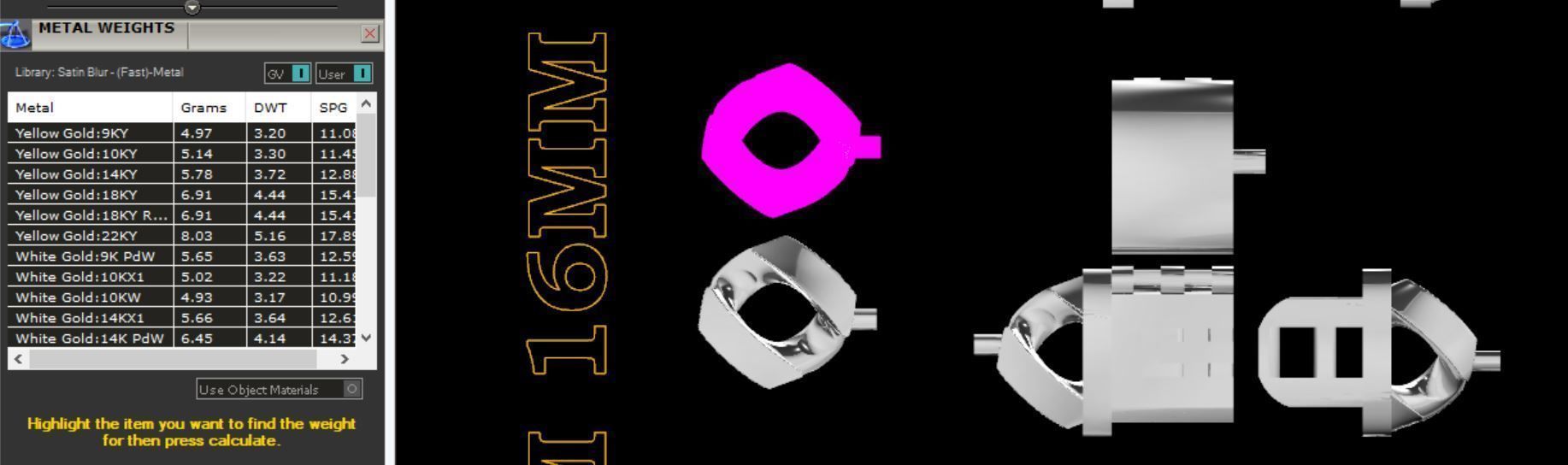 cuban chain and lock NEW  FASHION  STL  3D model_8