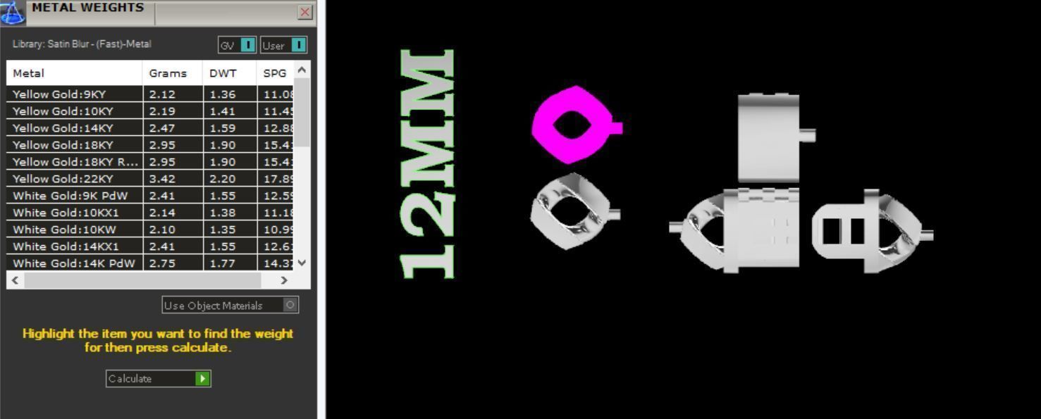 cuban chain and lock NEW  FASHION  STL  3D model_12