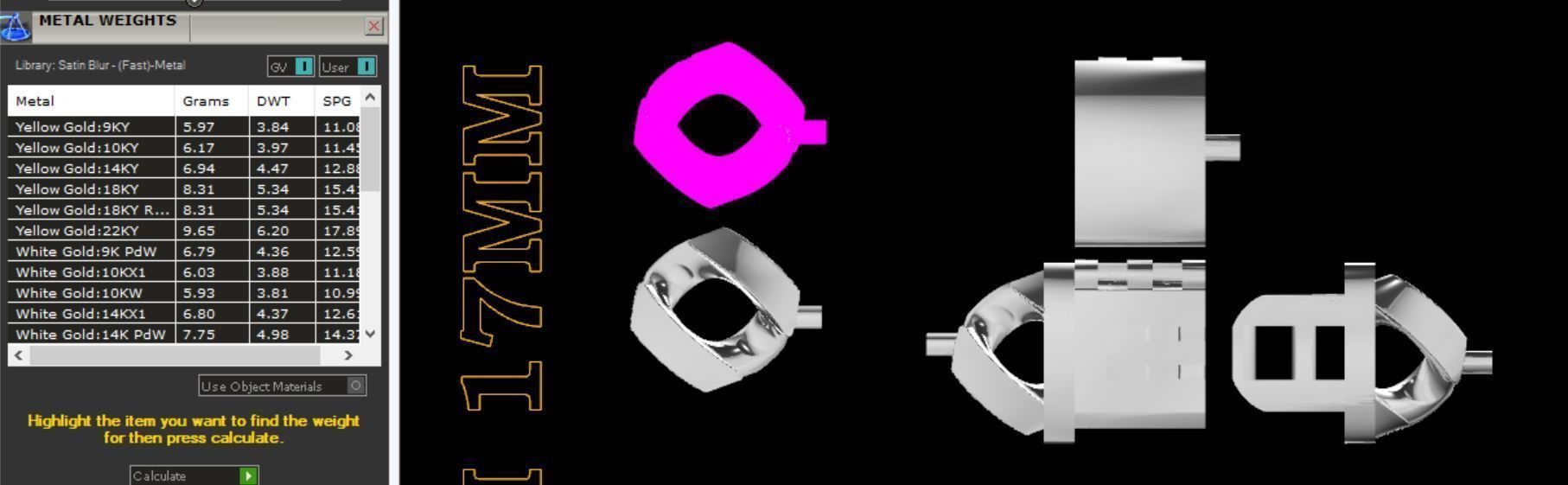 cuban chain and lock NEW  FASHION  STL  3D model_7