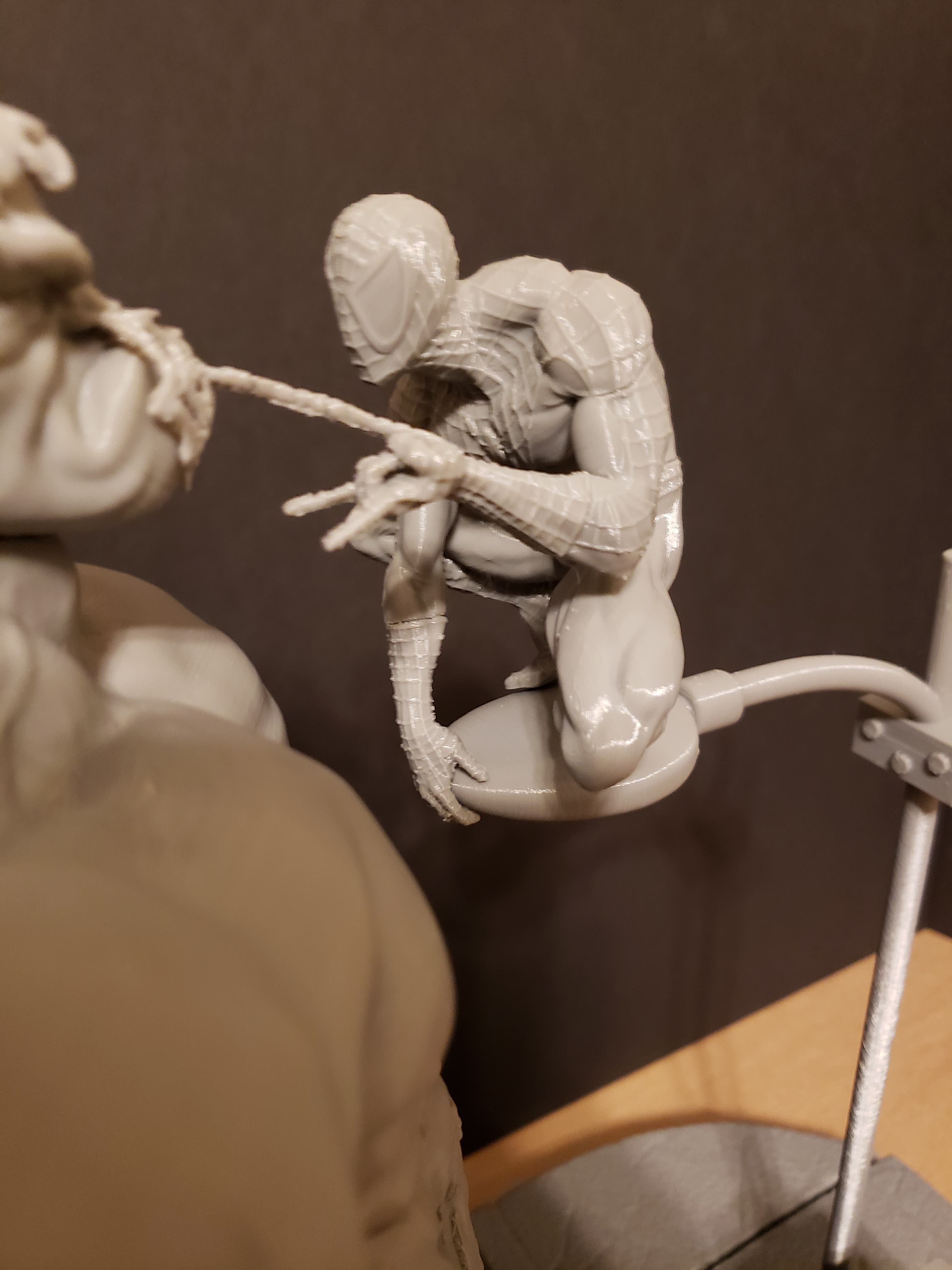Fan Art - Hulk and Spider Man Diorama 3D print model_10
