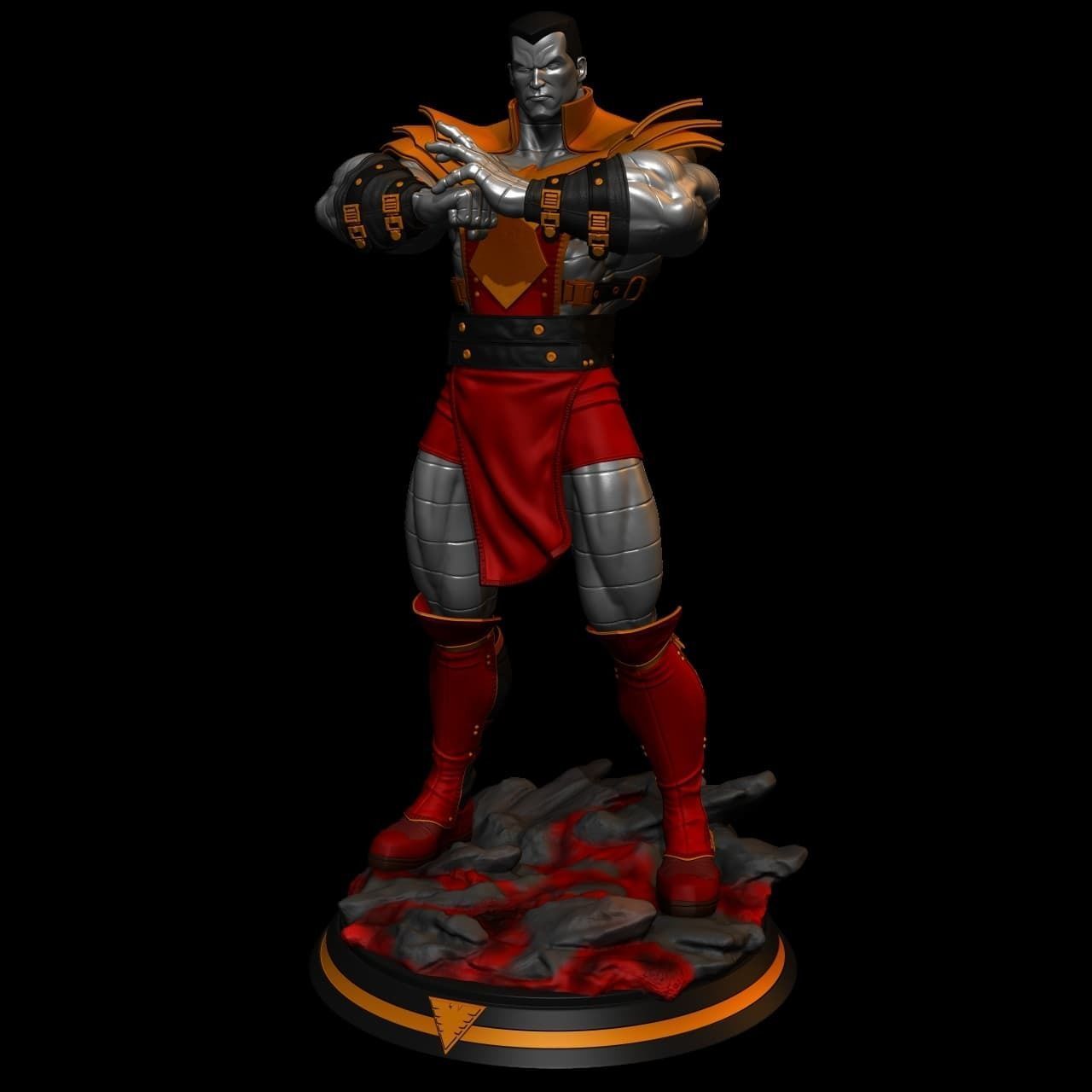 Fan Art - Phoenix Force Colossus 3D print model_4