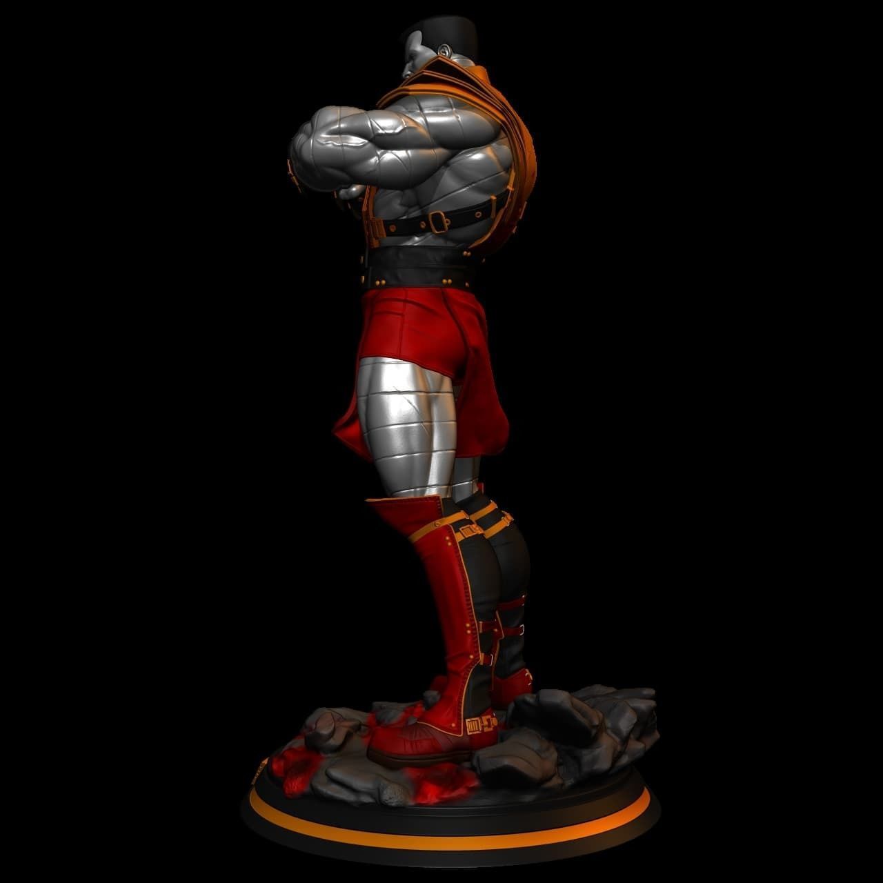 Fan Art - Phoenix Force Colossus 3D print model_6