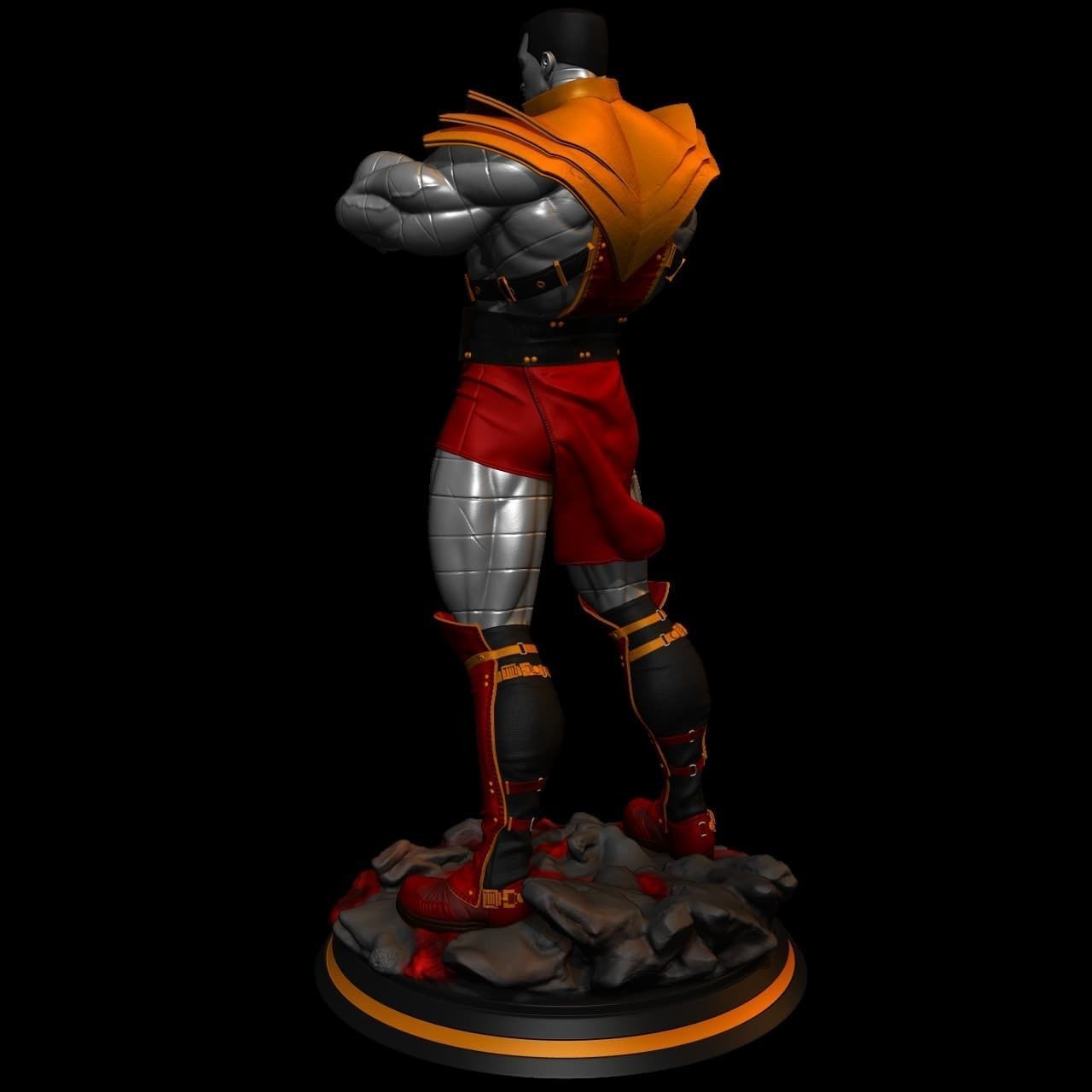 Fan Art - Phoenix Force Colossus 3D print model_2