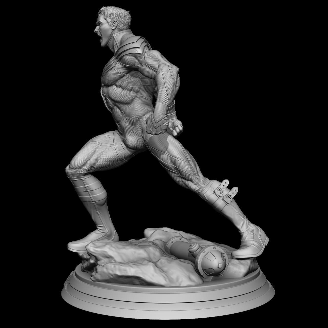 Fan Art - Phoenix Force Cyclops 3D print model_4