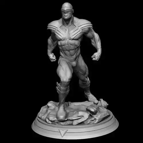 Fan Art - Phoenix Force Cyclops 3D print model