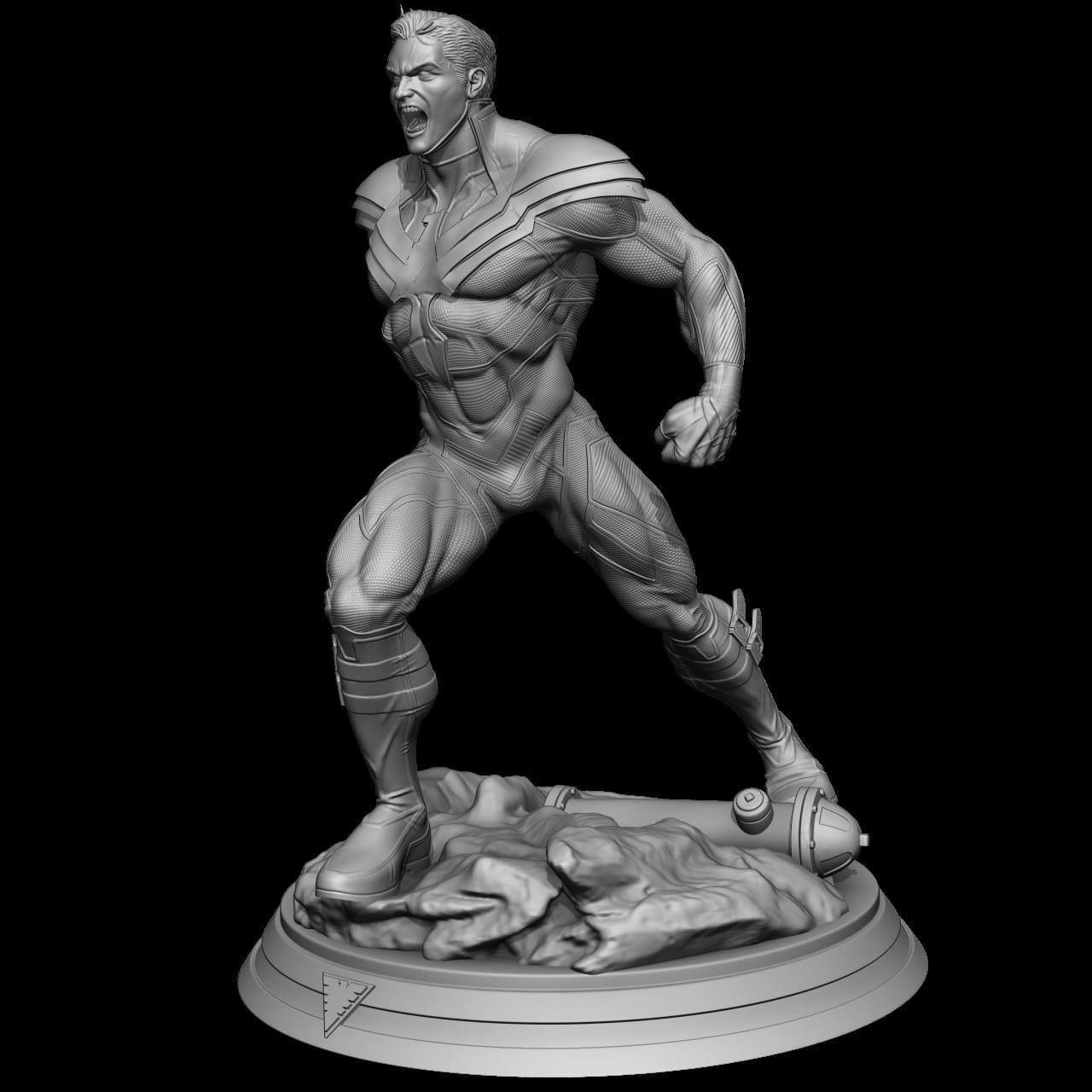 Fan Art - Phoenix Force Cyclops 3D print model_7