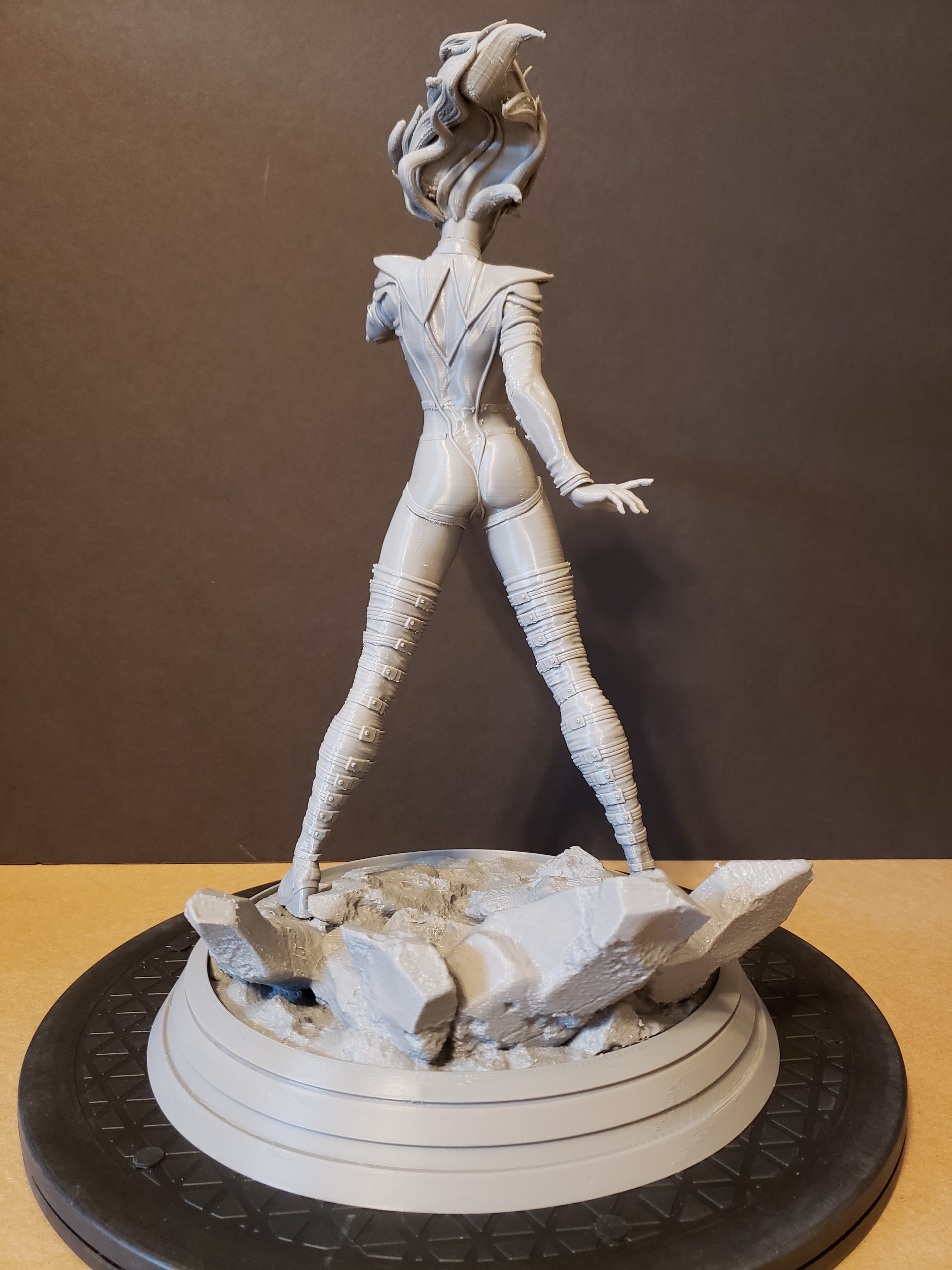 Fan Art - Phoenix Force Emma Frost 3D print model_11