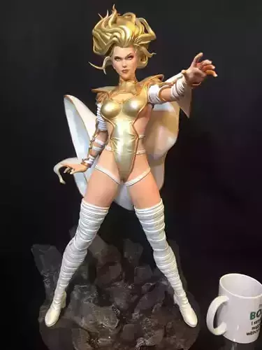 Fan Art - Phoenix Force Emma Frost 3D print model