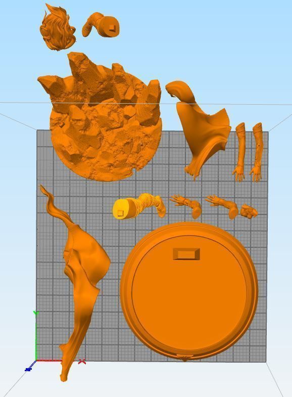 Fan Art - Phoenix Force Emma Frost 3D print model_19