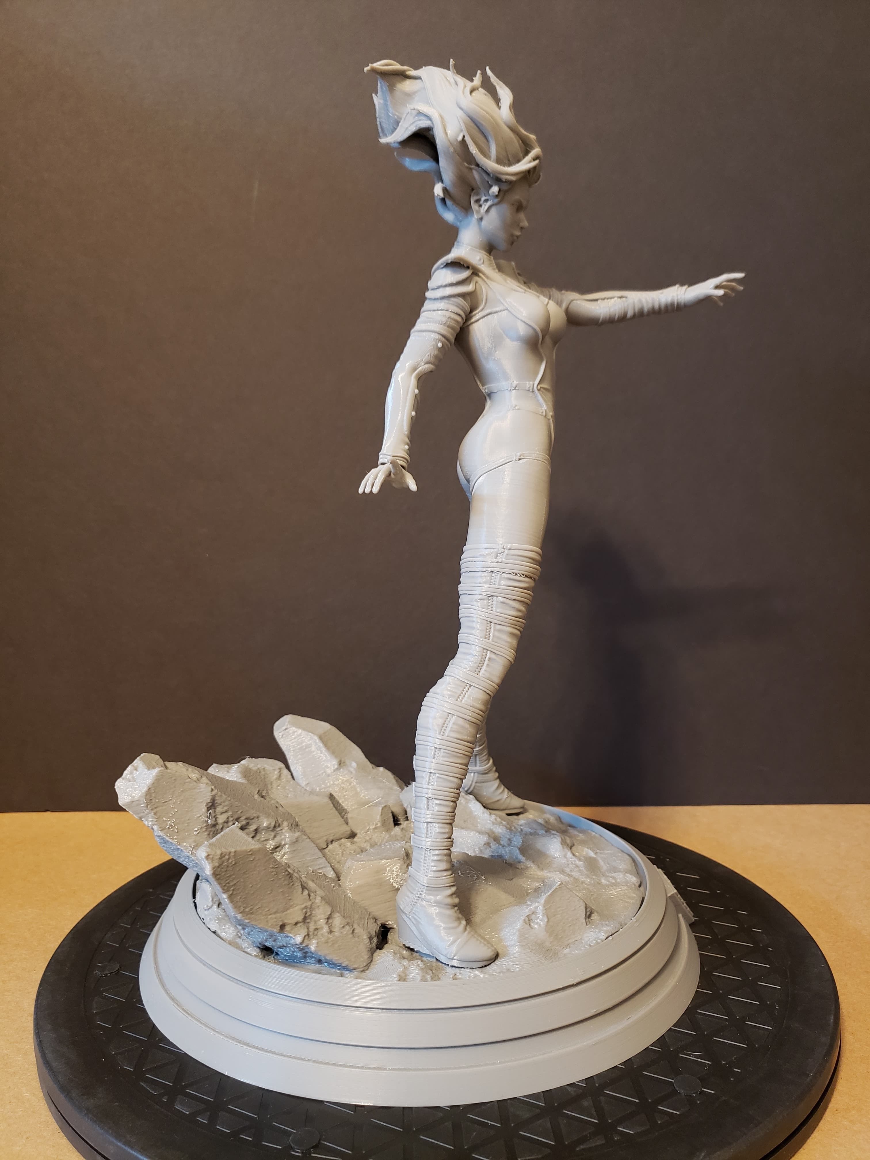 Fan Art - Phoenix Force Emma Frost 3D print model_17
