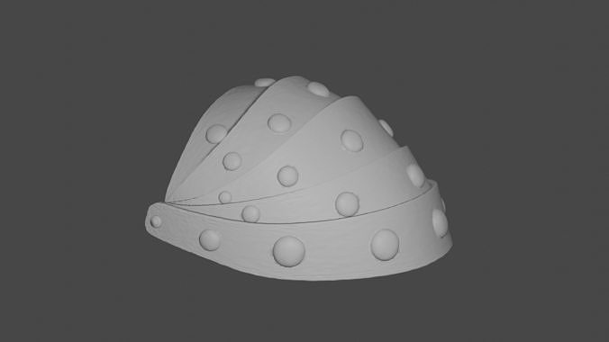 Astrid Shoulder Armor 3D Print 3D print model