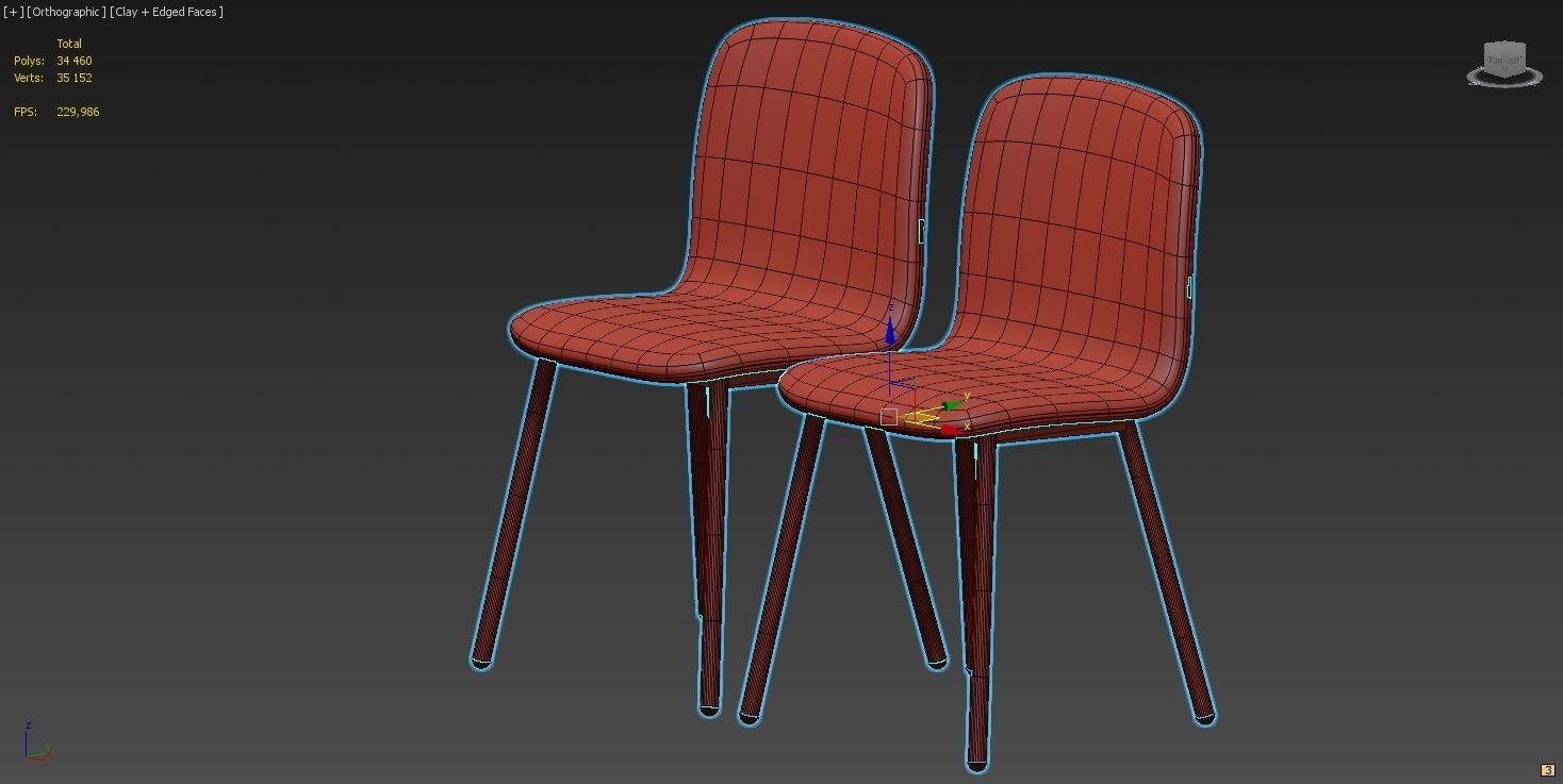 Mobliberica Pepper Chair 3D model_4
