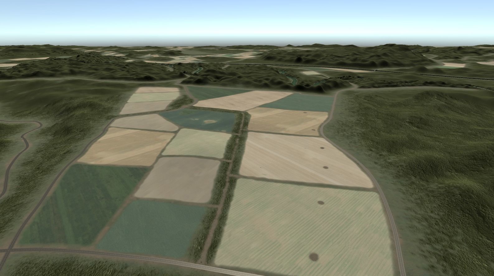 Overflight Landscape - Basic Version 3D model_9