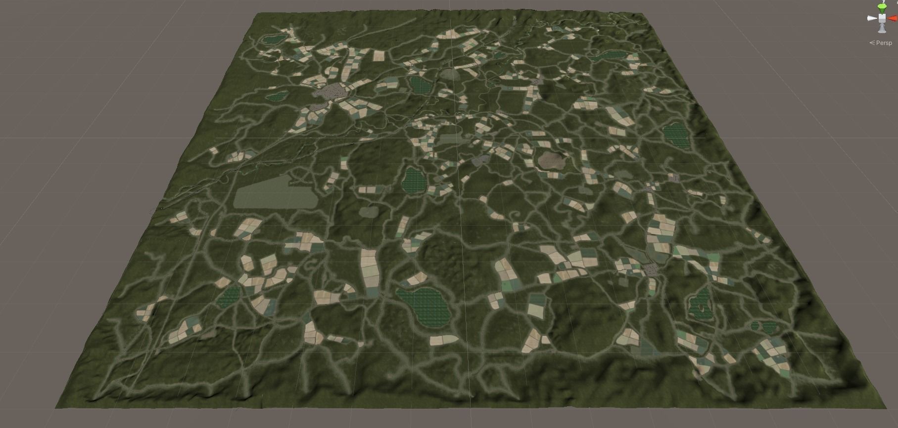 Overflight Landscape - Basic Version 3D model_1