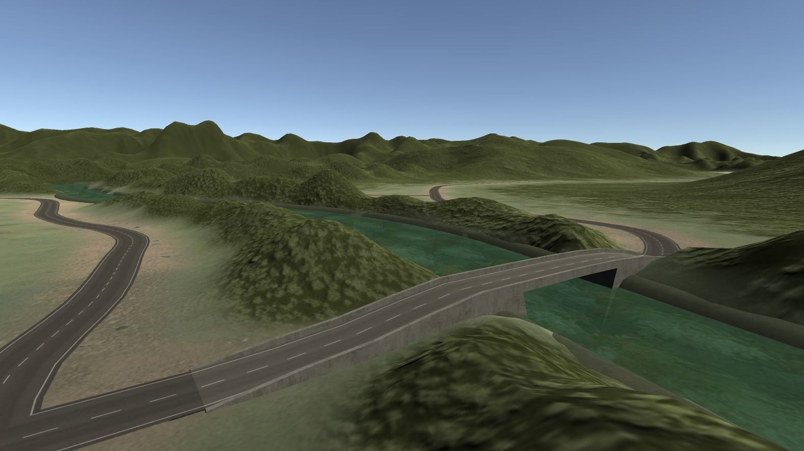 Overflight Landscape - Basic Version 3D model_4