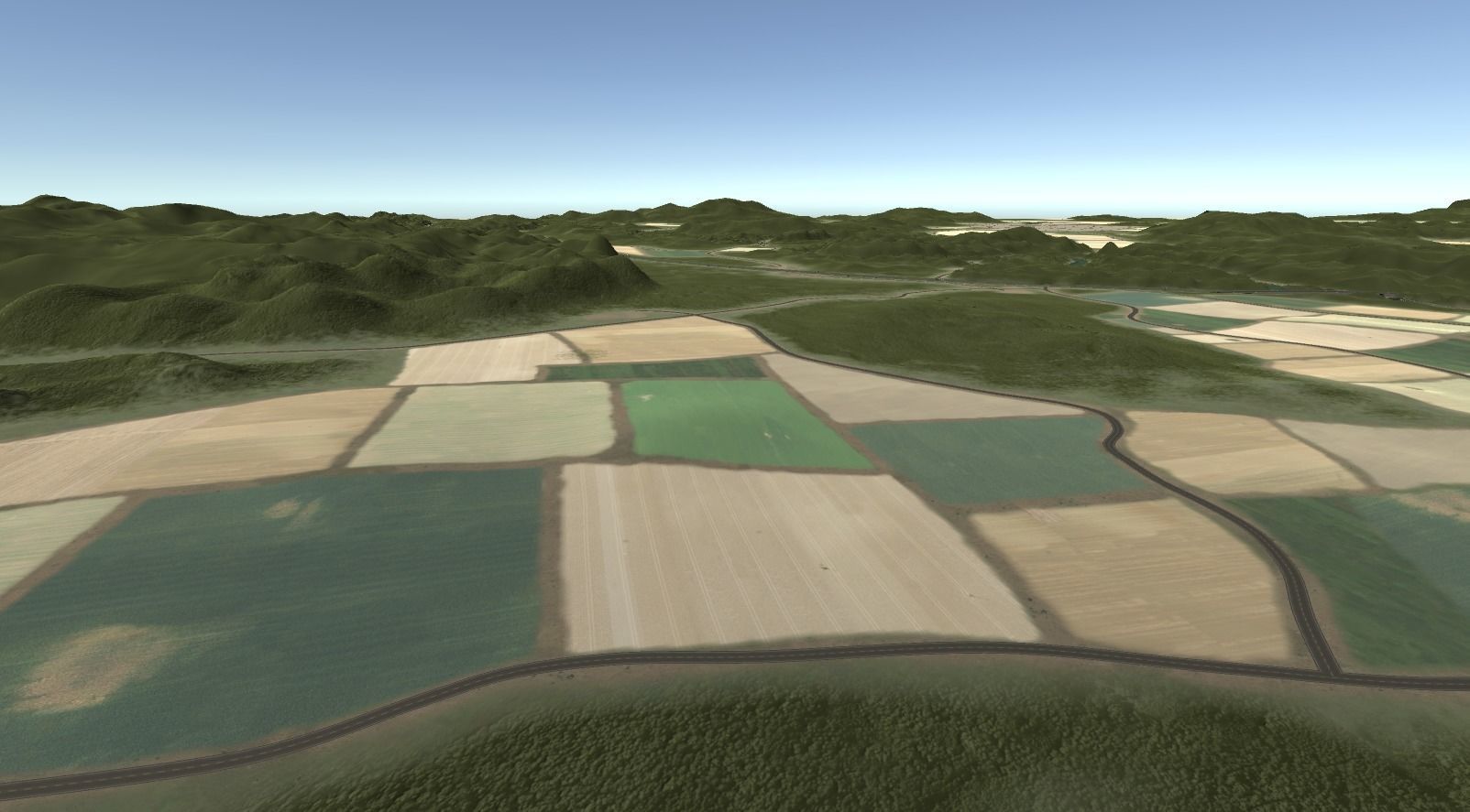 Overflight Landscape - Basic Version 3D model_10