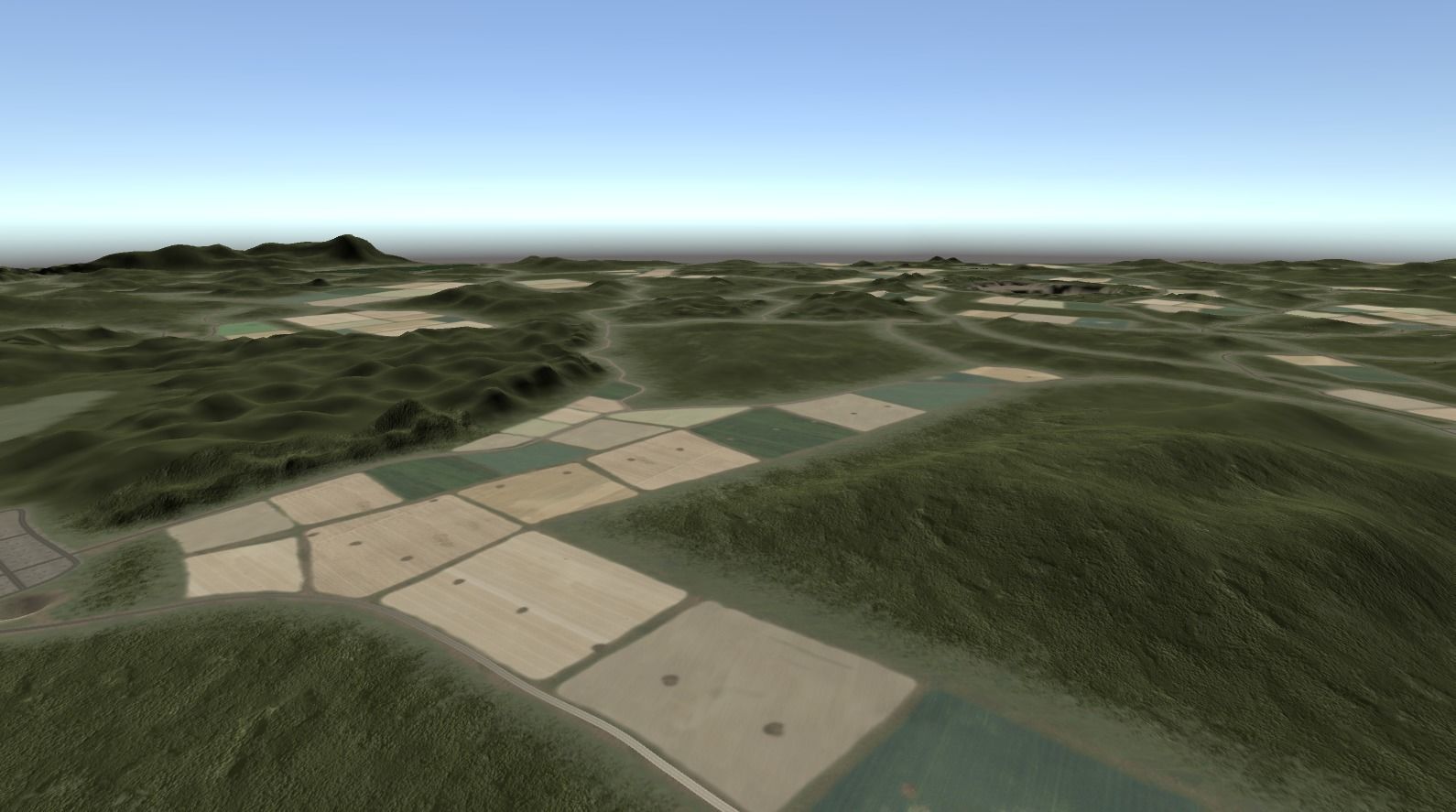 Overflight Landscape - Basic Version 3D model_3