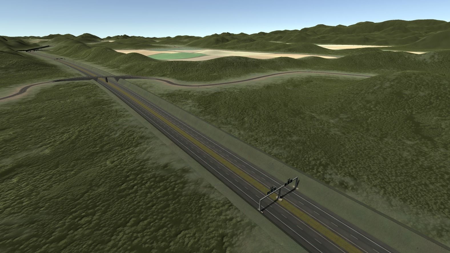 Overflight Landscape - Basic Version 3D model_5