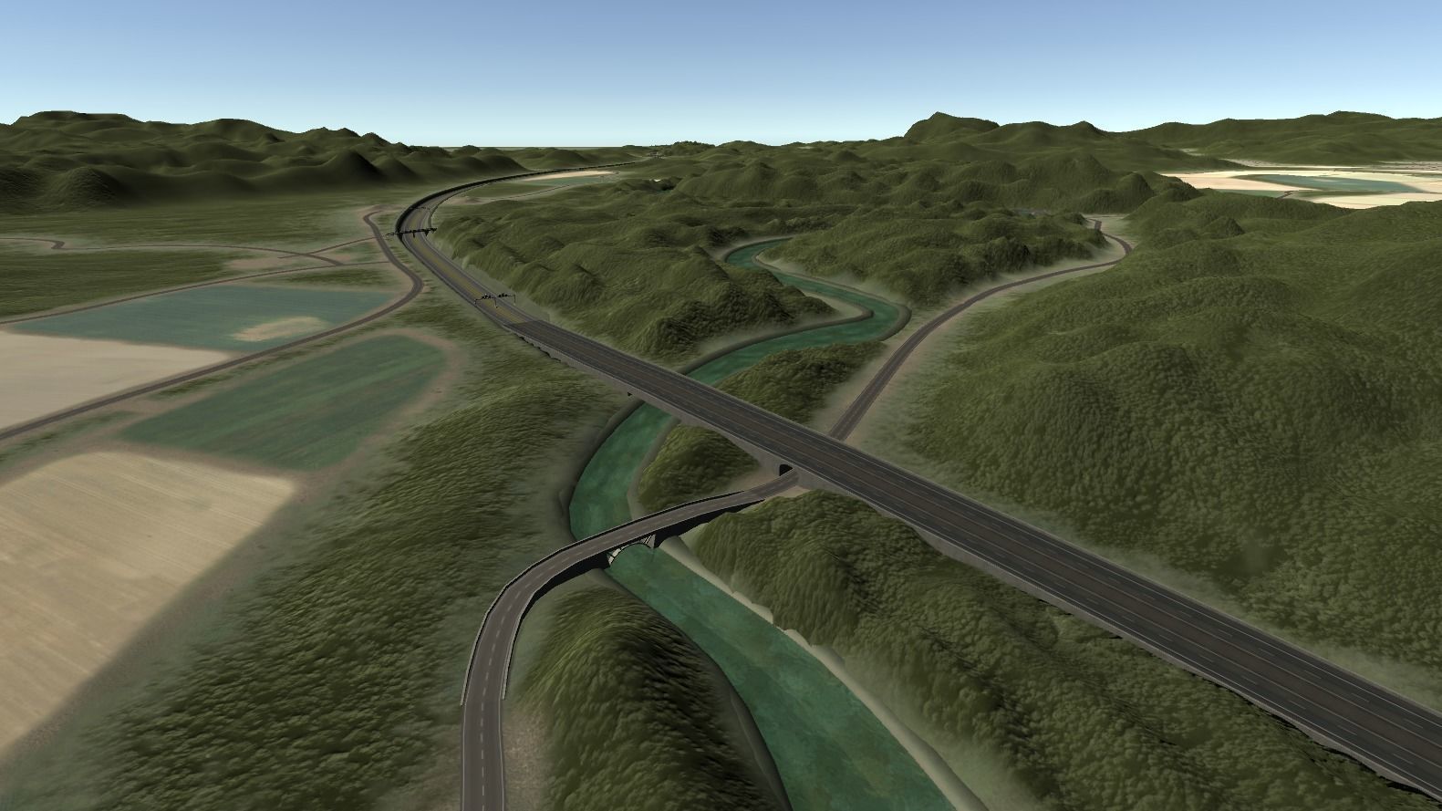Overflight Landscape - Basic Version 3D model_6
