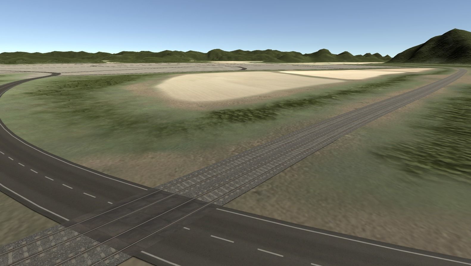 Overflight Landscape - Basic Version 3D model_7