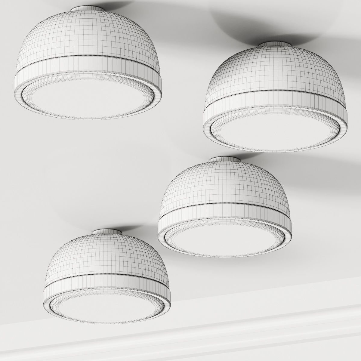 Tooy Molly Ceiling Lamp 3D model_1