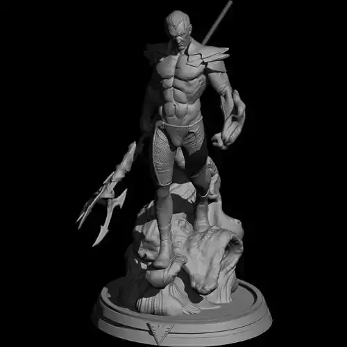 Fan Art - Phoenix Force Namor