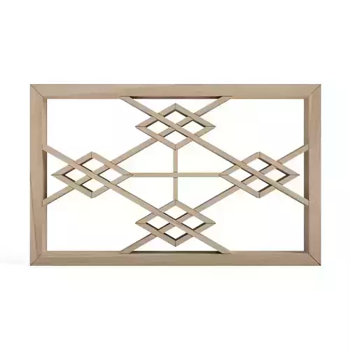Yaehishishokko lattice window sash