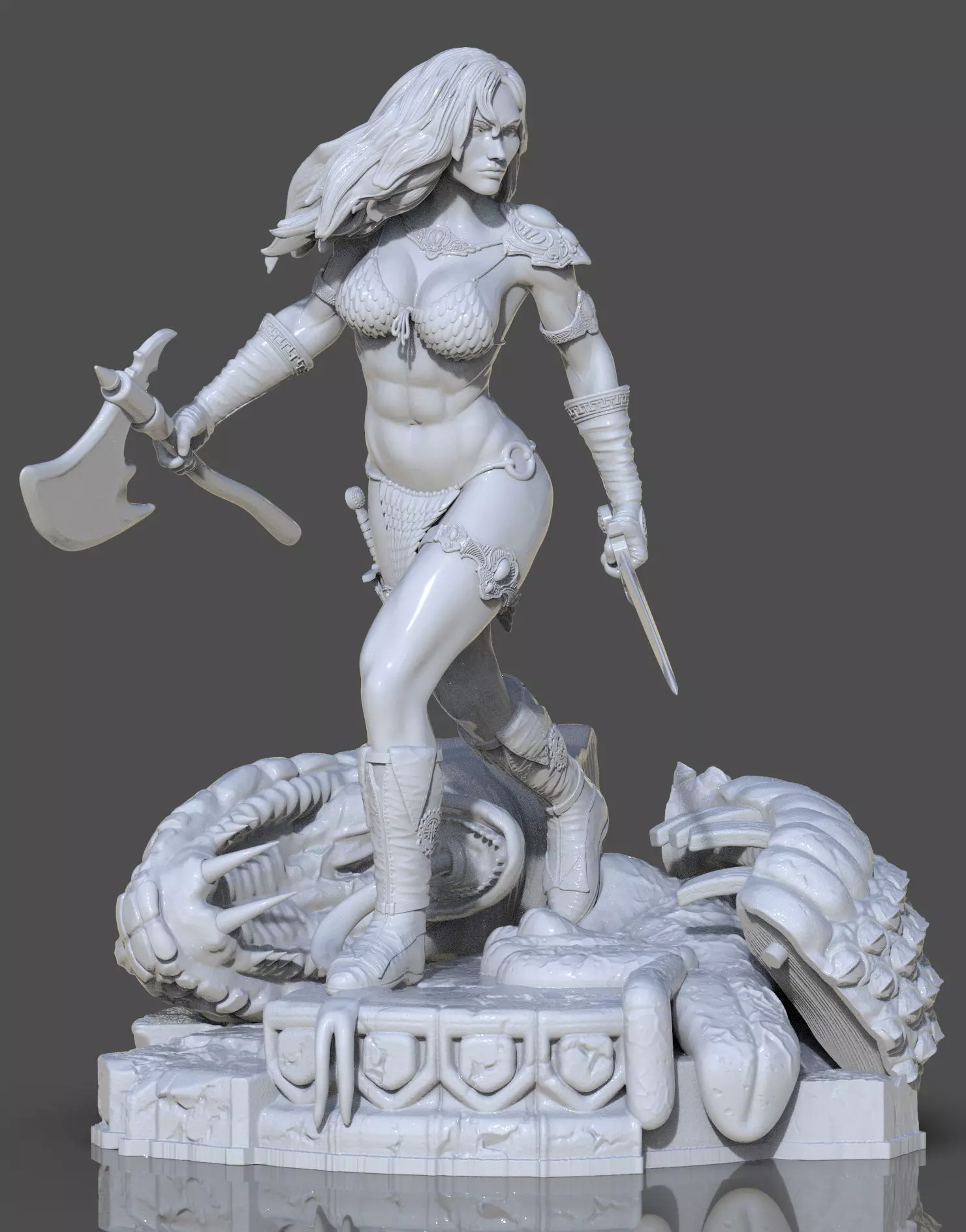 Fan Art - Red Sonja 3D print model_0