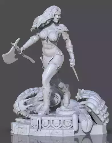 Fan Art - Red Sonja 3D print model