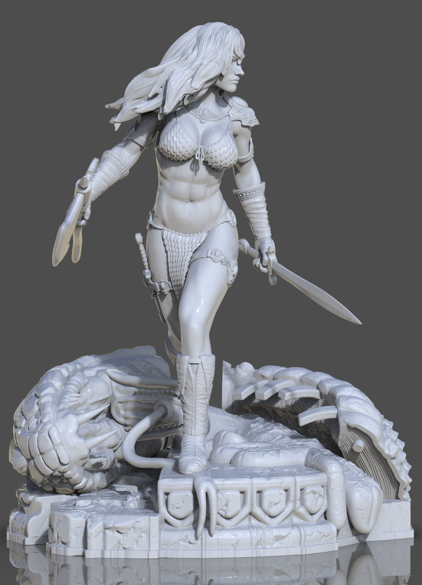 Fan Art - Red Sonja 3D print model_1