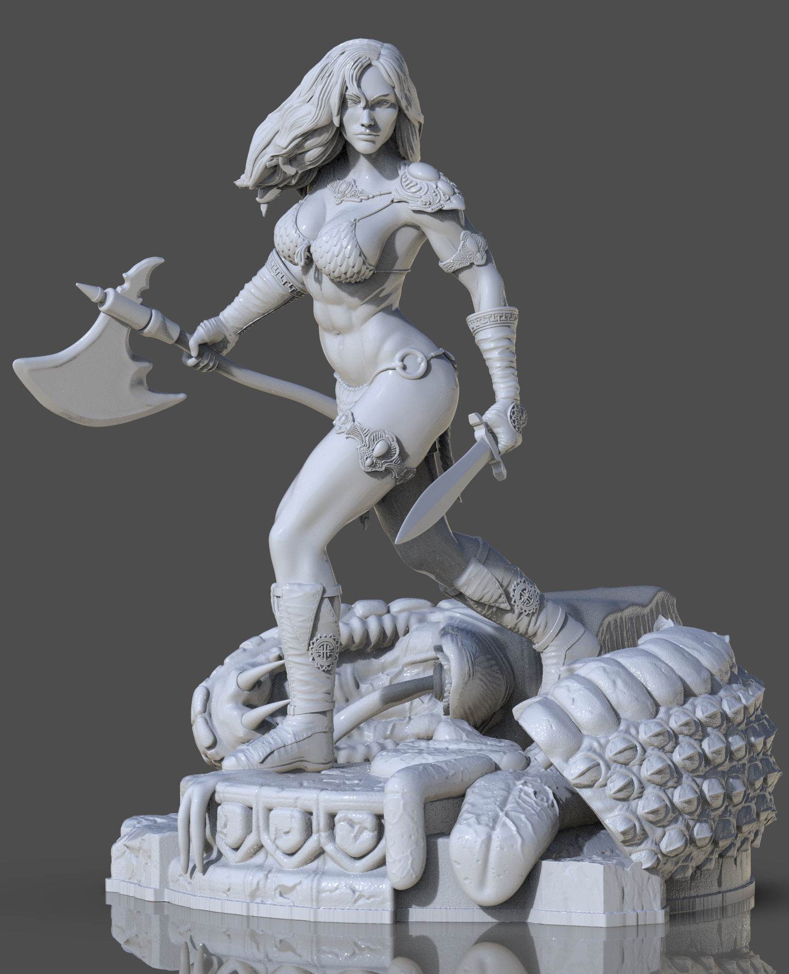 Fan Art - Red Sonja 3D print model_2