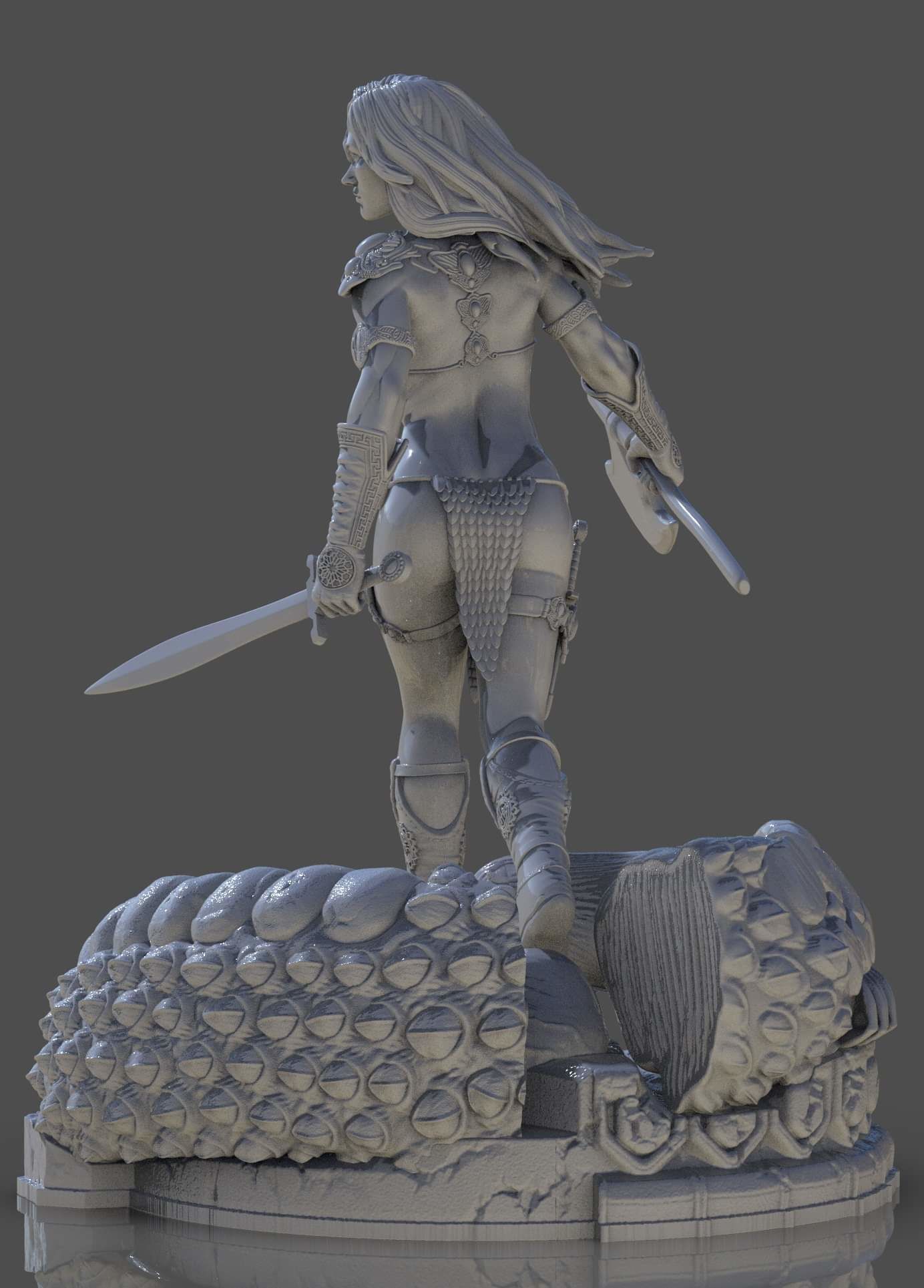 Fan Art - Red Sonja 3D print model_8